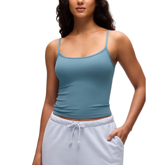 CRZ YOGA Butterluxe Cami Tank Tops for Women Yoga Casual Going Out Soft Summer Sleeveless Shirt