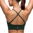 thumbnail image 1 of CRZ YOGA Butterluxe Cross Back Sports Bras For Women, 1 of 6