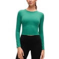 thumbnail image 1 of CRZ YOGA Butterluxe Long Sleeve Shirts for Women Workout Athletic Casual Tops Slim Basic Tight Shirt, 1 of 5