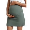 thumbnail image 1 of CRZ YOGA Butterluxe Maternity Golf Skirts High Waisted Tennis Casual Womens Pregnancy with Shorts Pockets, 1 of 4