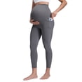thumbnail image 1 of CRZ YOGA Butterluxe Maternity Leggings Pockets 25" Soft Workout Active Yoga Pregnancy Womens Pants, 1 of 5