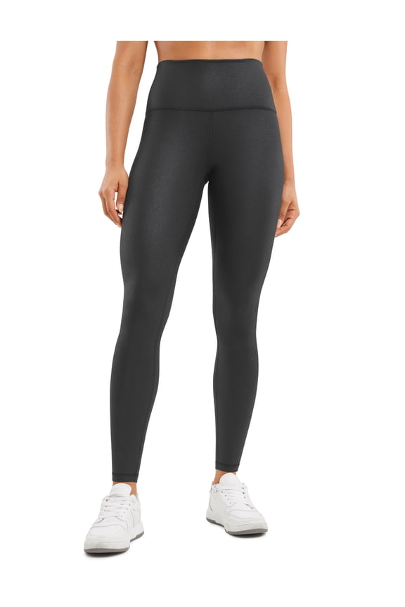 Matte Faux Leather Leggings 28" Butterluxe High Waisted Stretch Womens Leather Pants Pleather Tights
