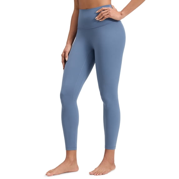 CRZ YOGA Butterluxe No Front Seam Yoga Leggings 25" High Waisted Womens Lounge Pants Workout