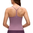 thumbnail image 1 of CRZ YOGA Butterluxe Racerback Tank Tops for Women Spaghetti Strap Padded Workout Camisole with Built in Bra, 1 of 4