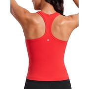 Butterluxe Racerback Tank Tops for Women Yoga Workout Casual Athletic Camisole Tight Sleeveless Shirts