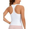 thumbnail image 1 of CRZ YOGA Butterluxe Racerback Tank Tops for Women Yoga Workout Casual Athletic Camisole Tight Sleeveless Shirts, 1 of 6
