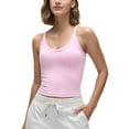 thumbnail image 1 of CRZ YOGA Butterluxe Soft V Neck Tank Tops for Women Yoga Casual Camisole Racerback Tight Sleeveless Shirt, 1 of 6