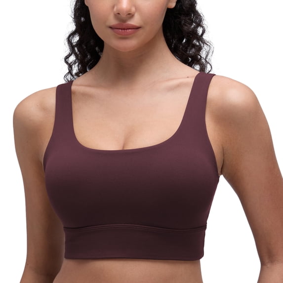 CRZ YOGA Butterluxe U Back Sports Bras for Women