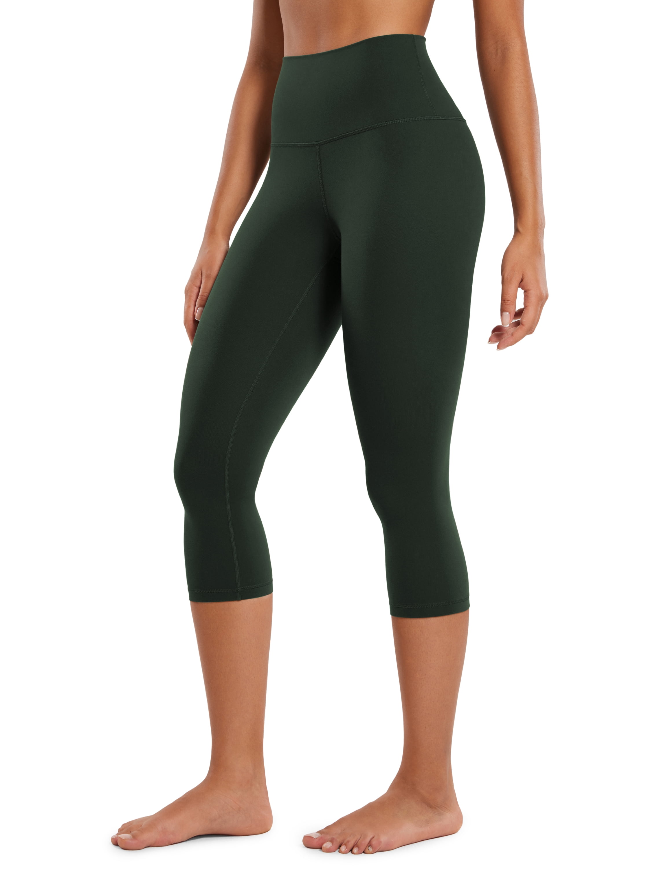 CRZ YOGA Butterluxe Yoga Capris Leggings 19'' High Waisted Workout Soft Athletic Lounge Womens Pants