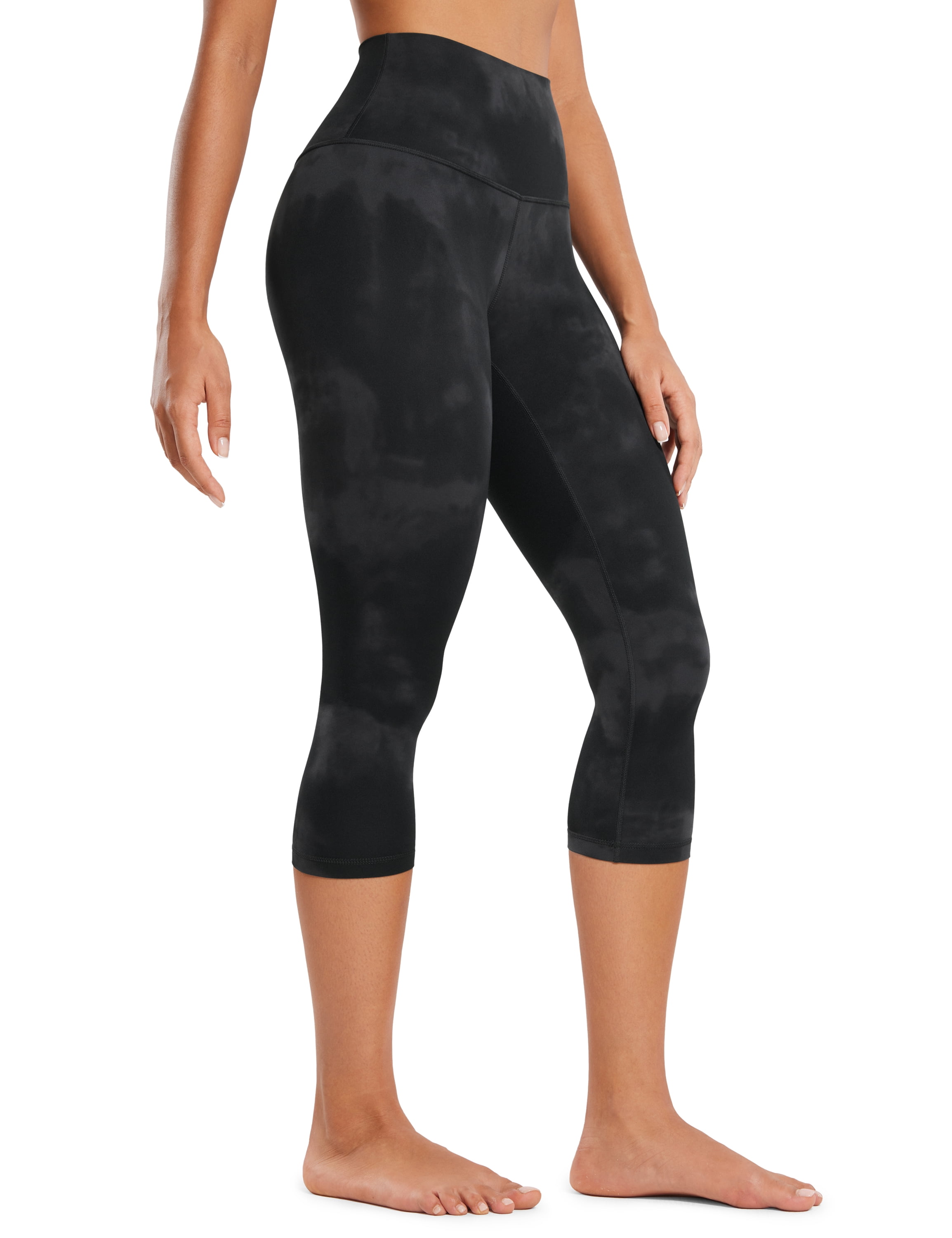 CRZ YOGA Butterluxe Yoga Capris Leggings 19'' High Waisted Workout Soft Athletic Lounge Womens Pants