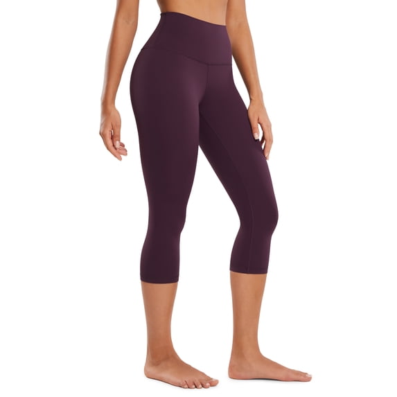 CRZ YOGA Butterluxe Yoga Capris Leggings 19'' High Waisted Workout Soft Athletic Lounge Womens Pants