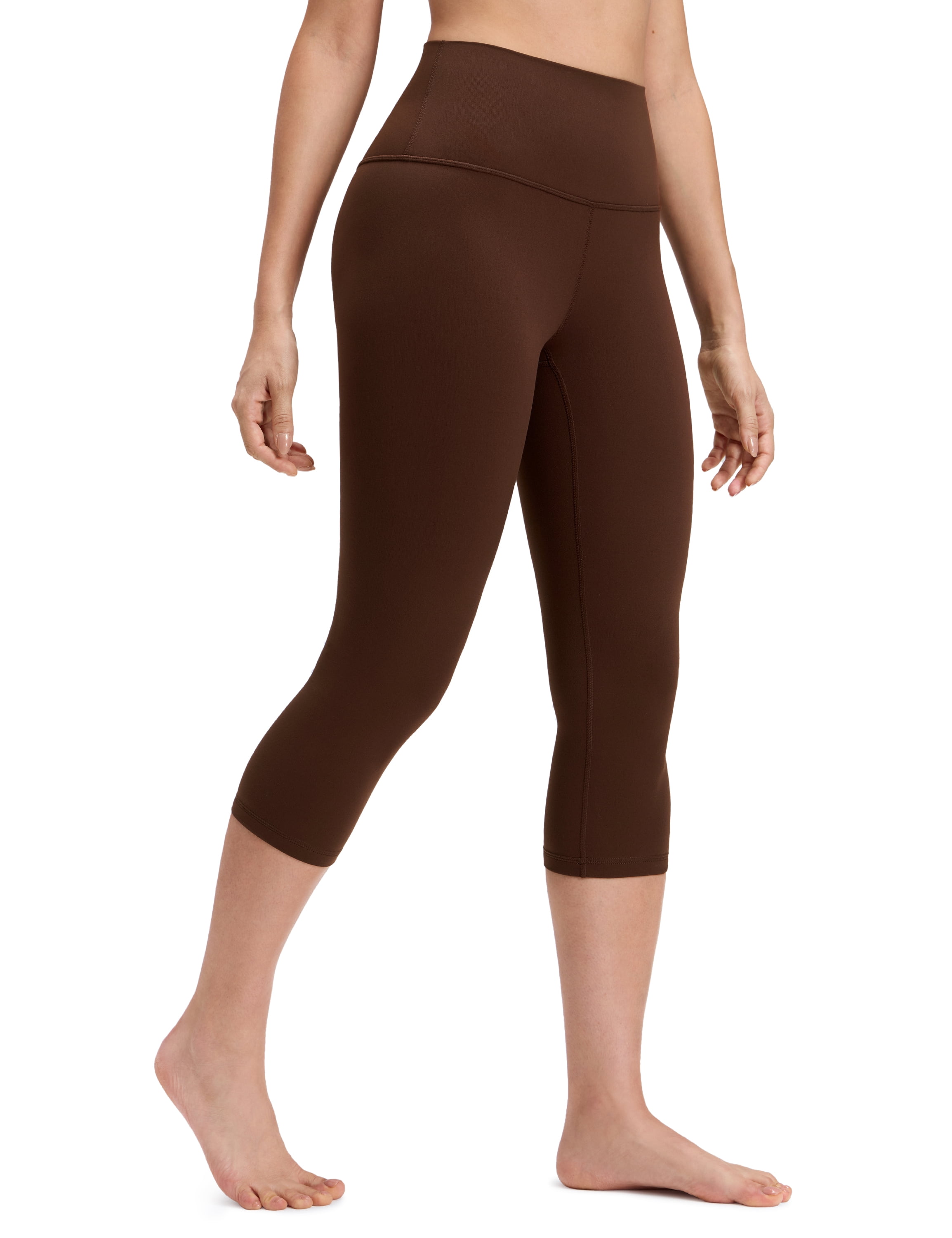 CRZ YOGA Butterluxe Yoga Capris Leggings 19'' High Waisted Workout Soft Athletic Lounge Womens Pants