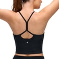 thumbnail image 1 of CRZ YOGA Cut-Out Y Back Sports Bras For Women, 1 of 6