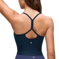 thumbnail image 1 of CRZ YOGA Cut-Out Y Back Sports Bras For Women, 1 of 5