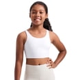 thumbnail image 1 of CRZ YOGA Girls Butterluxe Longline Sports Bra Yoga Athletic Casual Tops U Back Kids Teen, 1 of 5