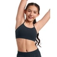 thumbnail image 1 of CRZ YOGA Girls Butterluxe Y Back Sports Bra Yoga Athletic Casual Tops Padded Crop Kids Teen, 1 of 4