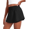 thumbnail image 1 of CRZ YOGA Girls Soft Skirty Athletic Shorts Tennis Soccer Casual Flowy Ruffle Zip Pocket Liner Kids Teen, 1 of 6
