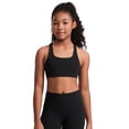 thumbnail image 1 of CRZ YOGA Girls Softness Mold Butterluxe Racerback Sports Bra Athletic Yoga Casual U Neck Scoop Teen Kids, 1 of 6