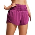 thumbnail image 1 of CRZ YOGA High Waisted Running Shorts for Women 3 Inches Athletic Tennis with Pockets, 1 of 3