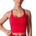 thumbnail image 1 of CRZ YOGA Hugcurve Racerback Longline Sports Bra for Women Size XS-2XL, 1 of 5