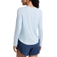 thumbnail image 1 of CRZ YOGA Lightweight Long Sleeve Workout Shirts for Women Gym Running Tshirts Athletic Training Tops, 1 of 5