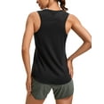 thumbnail image 1 of CRZ YOGA Lightweight Workout Tank Tops for Women Athletic Running Sleeveless Shirts Racerback T-Shirt, 1 of 5