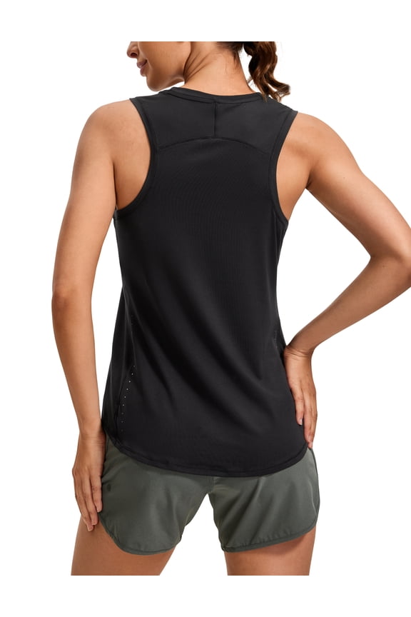 Lightweight Workout Tank Tops for Women Athletic Running Sleeveless Shirts Racerback T-Shirt