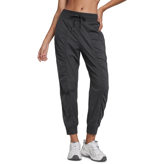 CRZ YOGA Lightweight Workout Joggers for women 26" Outdoor Running Casual Pants with Pockets