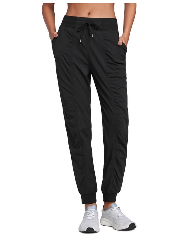 Lightweight Workout Joggers for women 28.5" Outdoor Running Casual Pants with Pockets