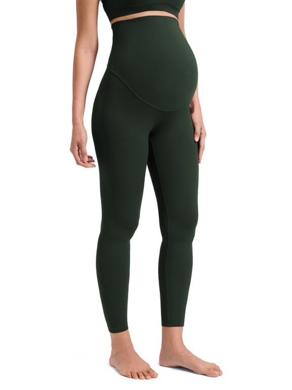Maternity No Front Seam Legging 25", Softretch, Ultimate Comfort, Yoga, Pregnancy and Postpartum