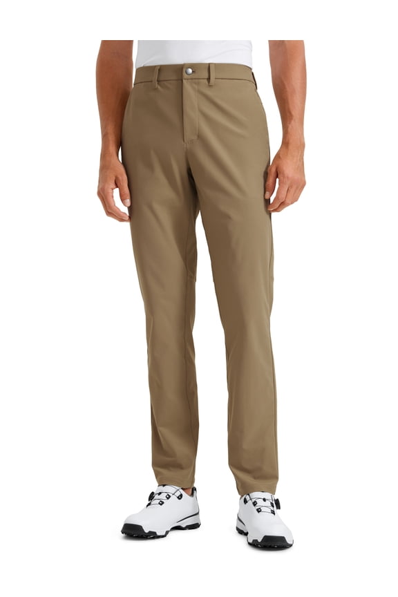 Men's All Day Comfy Golf Pants 30"/32" Quick Dry Lightweight Work Casual Trousers with Pockets