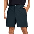 thumbnail image 1 of CRZ YOGA Men's All Day Comfy Golf Shorts 7" Stretch Lightweight Casual Workwear with Pockets, 1 of 4