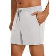 thumbnail image 1 of CRZ YOGA Men's Linerless Workout Shorts 5'' Lightweight Quick Dry for Running Sports Athletic Gym with Pockets, 1 of 6
