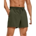 thumbnail image 1 of CRZ YOGA Men's Linerless Workout Shorts 5'' Lightweight Quick Dry for Running Sports Athletic Gym with Pockets, 1 of 7