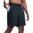 thumbnail image 1 of CRZ YOGA Men's Linerless Workout Shorts 9'' Quick Dry for Running Sports Athletic Gym with Pockets, 1 of 7