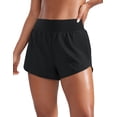 thumbnail image 1 of CRZ YOGA Running Shorts for Women 3" Mesh Liner Quick Dry for Workout Sport Athletic with Zipper Pocket, 1 of 4