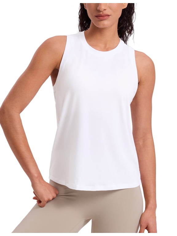 Quick Dry Racerback Tank Tops for Women Workout Athletic Running Gym Sleeveless Shirts