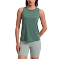 thumbnail image 1 of CRZ YOGA Quick Dry Racerback Tank Tops for Women Workout Athletic Running Gym Sleeveless Shirts, 1 of 6