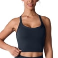 thumbnail image 1 of CRZ YOGA Hugcurve Racerback Longline Sports Bra for Women Size XS-2XL, 1 of 6
