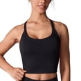 thumbnail image 1 of CRZ YOGA Hugcurve Racerback Longline Sports Bra for Women Size XS-2XL, 1 of 7