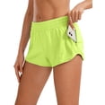 thumbnail image 1 of CRZ YOGA Running Shorts for Women 2.5" Mesh Liner Quick Dry for Workout Sport Athletic with Zipper Pocket, 1 of 5