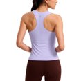 thumbnail image 1 of CRZ YOGA Seamless Racerback Tank Tops for Women Gym Workout Athletic Running Sleeveless Shirts Breathable, 1 of 4