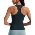 thumbnail image 1 of CRZ YOGA Seamless Workout Tank Tops for Women - Athletic Running Gym Sleeveless Shirts Racerback Breathable, 1 of 6