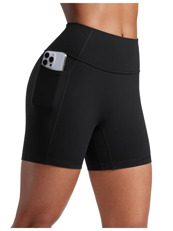 Secretsculpt Biker Shorts Pockets for Women 5''