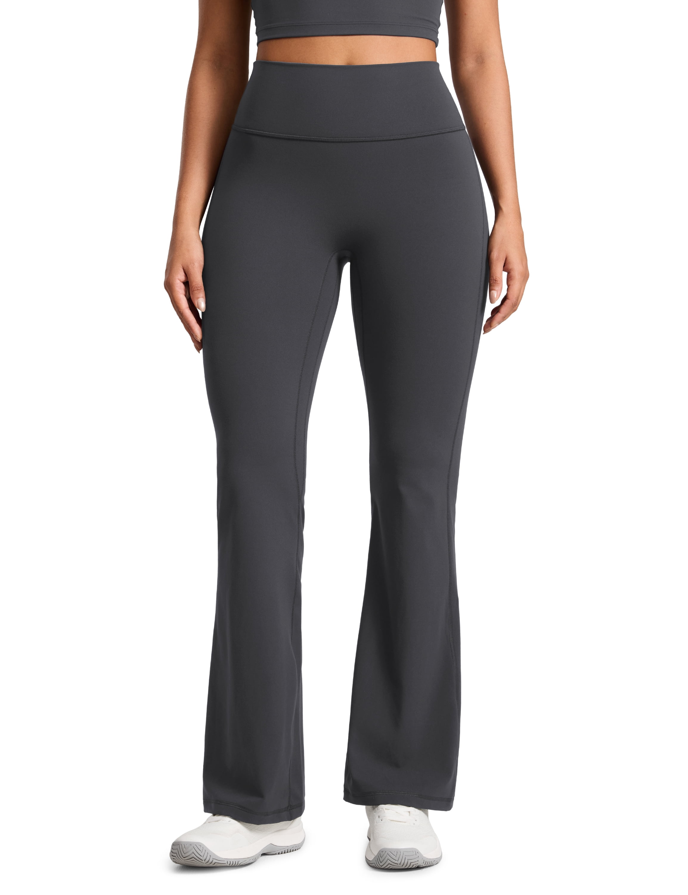 CRZ YOGA Secretsculpt Womens Butterlift Scrunch Butt Flare Leggings 31 Inches