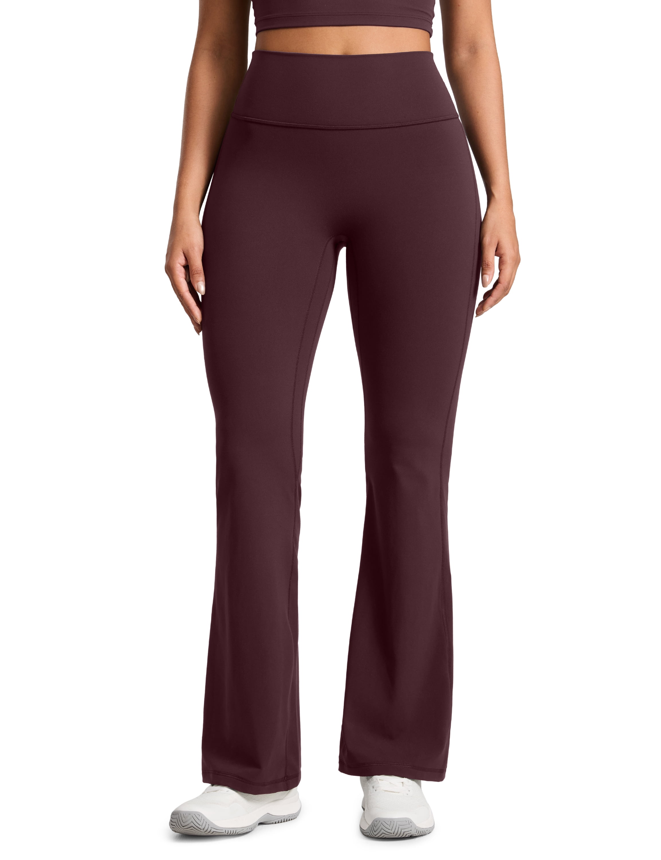 CRZ YOGA Secretsculpt Womens Butterlift Scrunch Butt Flare Leggings 31 Inches