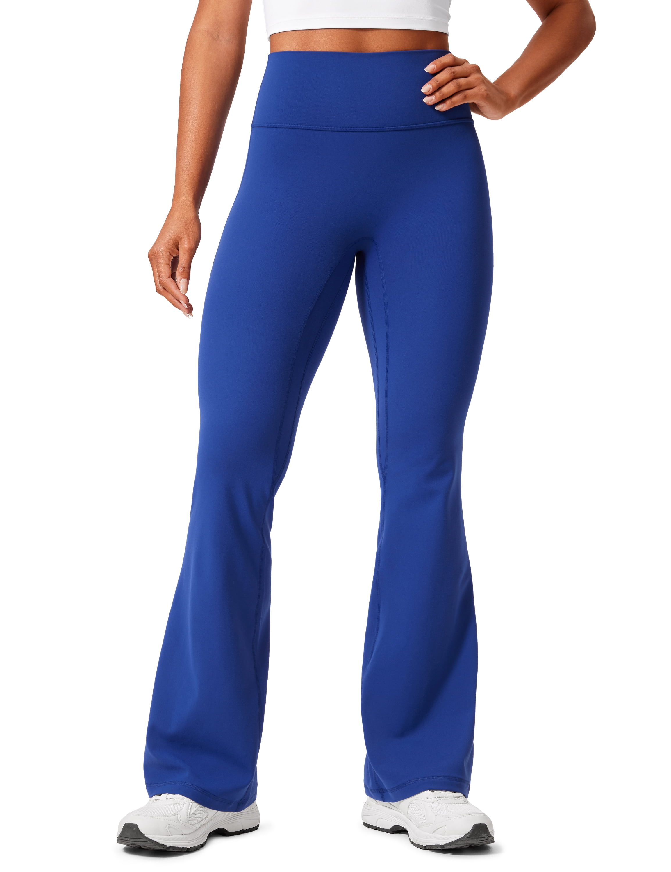 CRZ YOGA Secretsculpt Womens Butterlift Scrunch Butt Flare Leggings 31 Inches