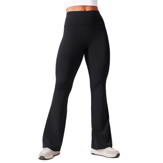 CRZ YOGA Secretsculpt Womens Butterlift Scrunch Butt Flare Leggings 31 Inches