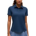thumbnail image 1 of CRZ YOGA Short Sleeve Golf Polo Shirts UPF 50+ Tops for Women, 1 of 6