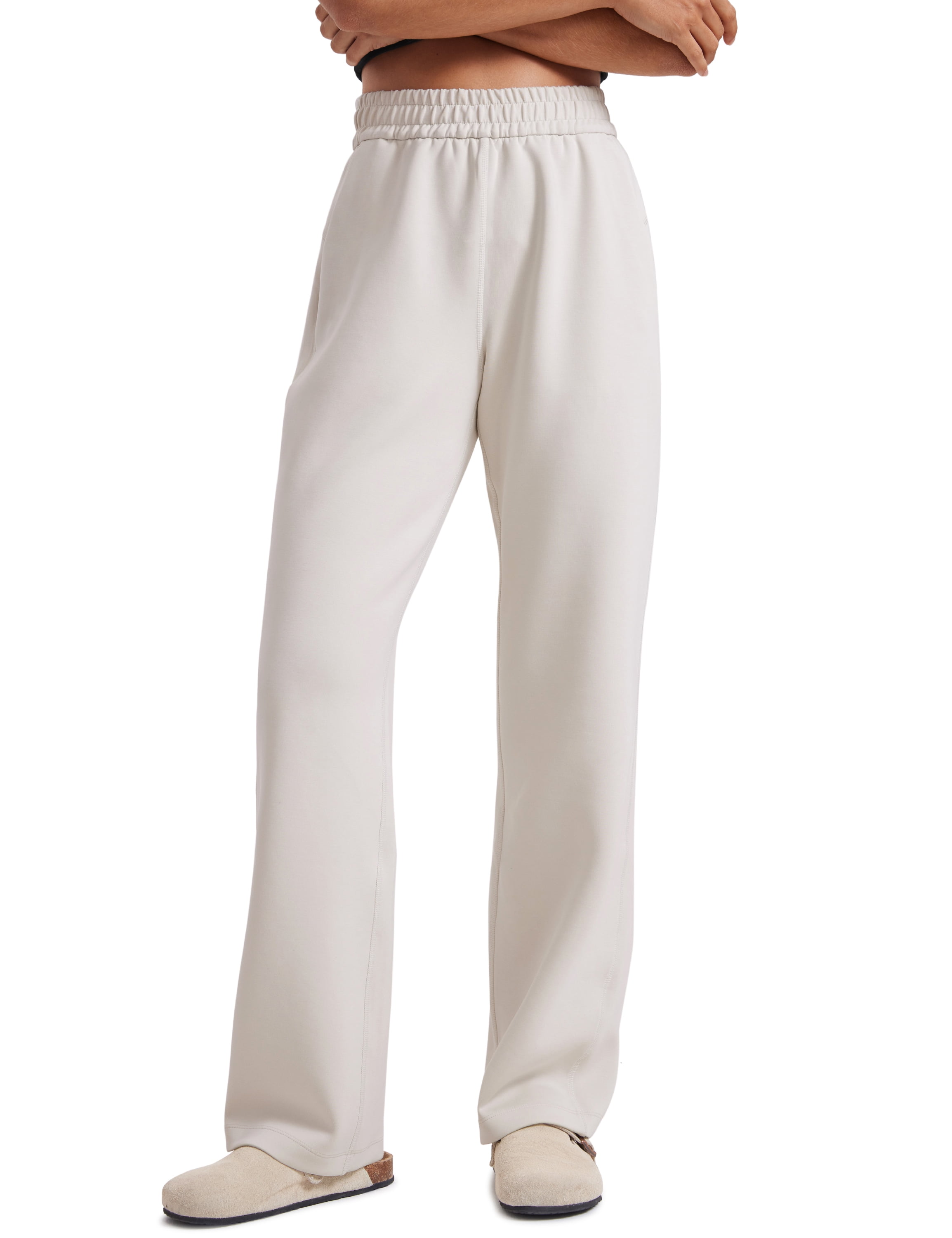 UNI - Cropped T-shirt met Lange Mouw voor Dames